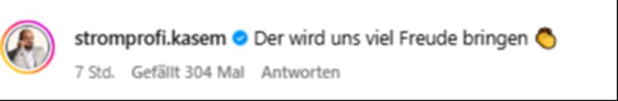 «Der wird uns viel Freude bringen», ist sich dieser Bayern-Anhänger sicher.