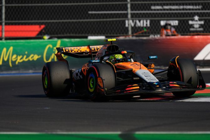 Lando Norris Mexiko