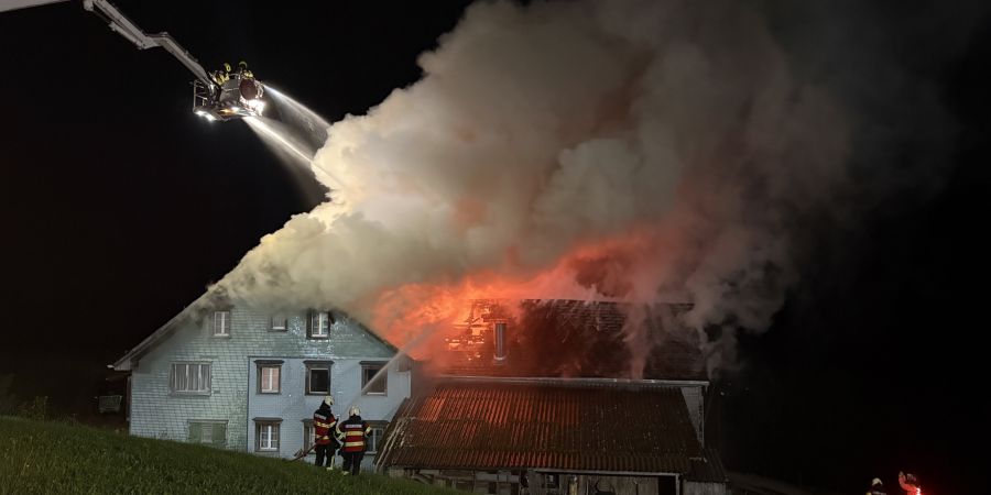 Brand in Libingen