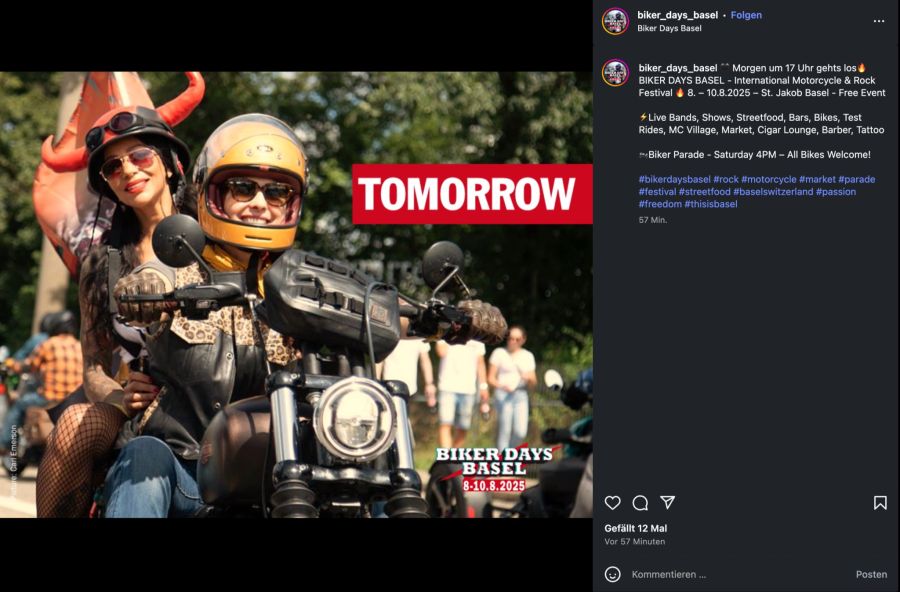 Biker-Parad