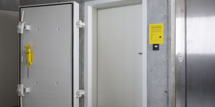 Mit mehr als 370'000 Schutzräumen ist die Schweiz im Ernstfall bestens vorbereitet. (Symbolbild)