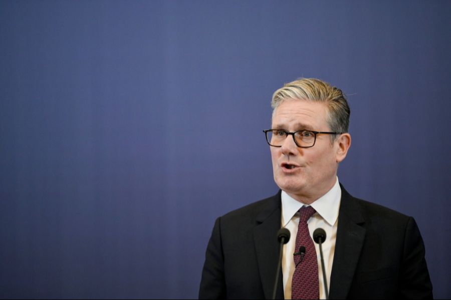 Keir Starmer, Premierminister von Grossbritannien, wird ebenfalls dabei sein.