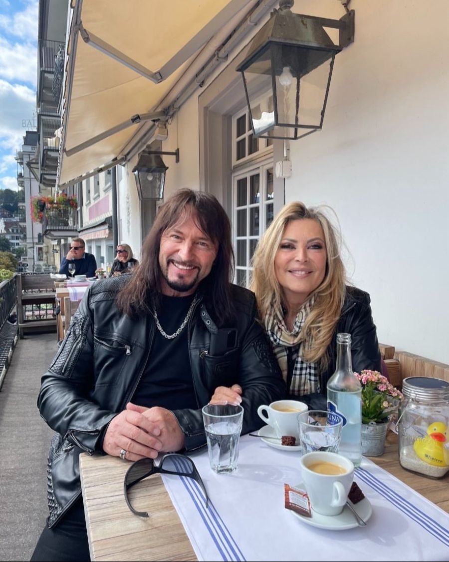 Brigitte Voss mit ihrem neuen Partner Joe Bachmann.