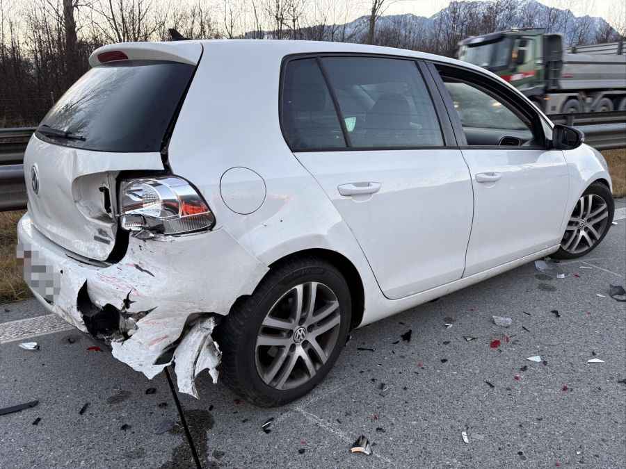 Ein Beteiligter hatte ein Bremsmanöver übersehen.