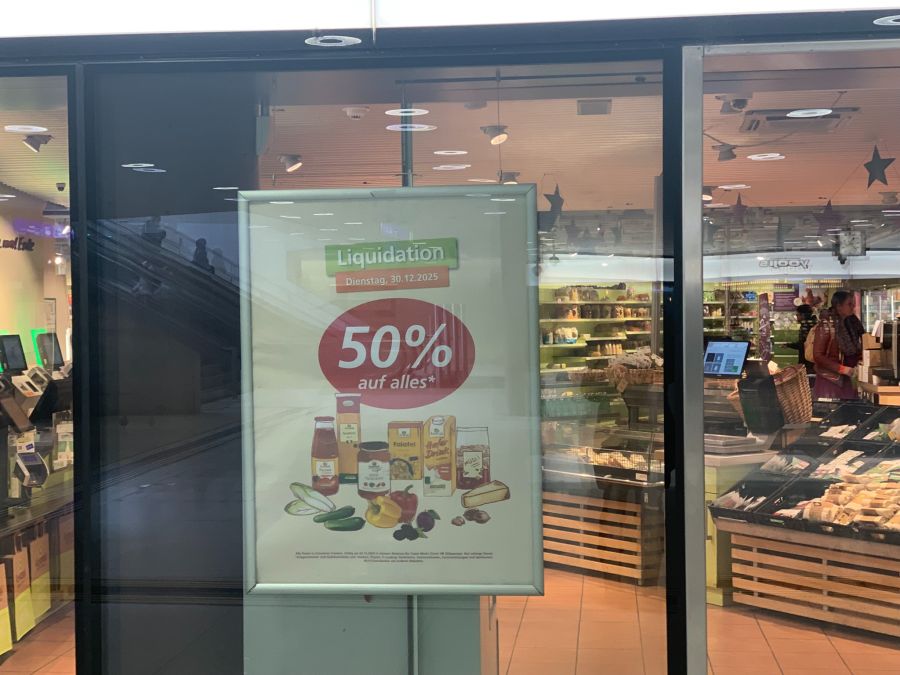 Sämtliche Produkte gibt es zum halben Preis.