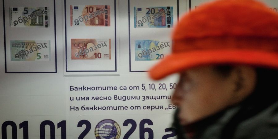 Bulgarien wird per 1. Januar 2026 Mitglied der Eurozone und damit von der Landeswährung Lew auf den Euro umstellen. (Archivbild)