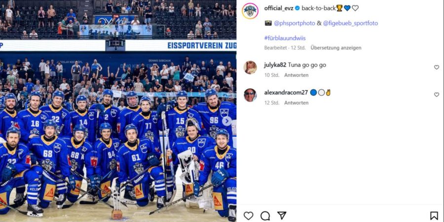 EV Zug Lehner Cup