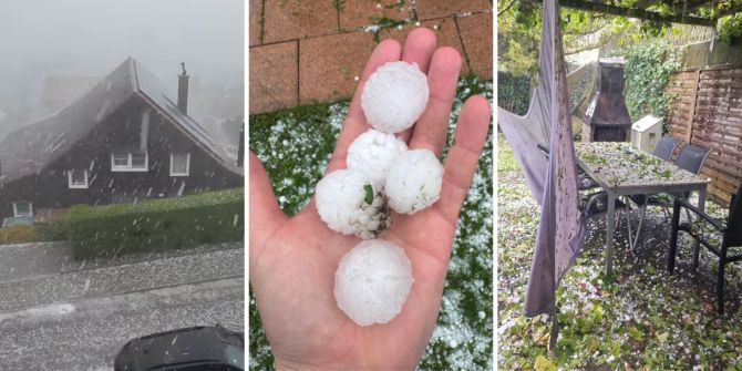 Schweiz Gewitter