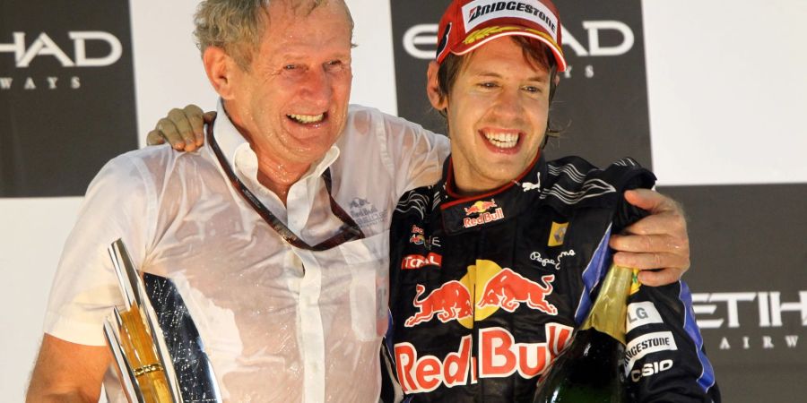 Sebastian Vettel Helmut Marko