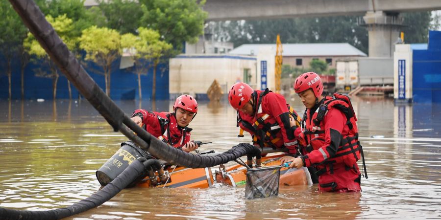 Unwetter in China