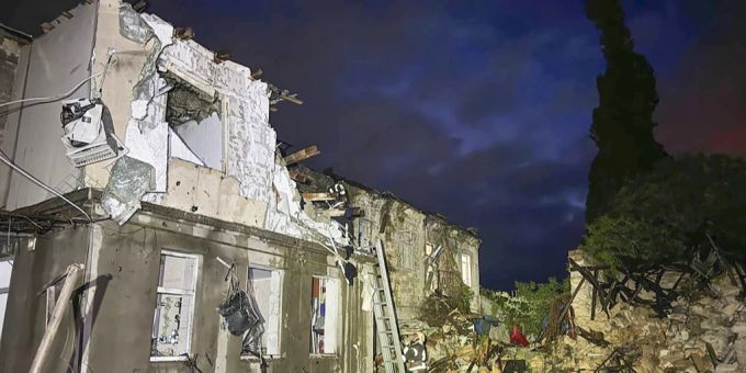 Odessa wird immer wieder Ziel russischer Angriffe. odessa