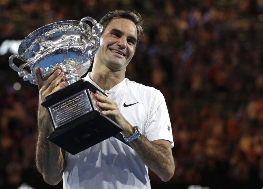 Roger Federer bringt es auf 20 Grand-Slam-Titel in seiner Karriere.