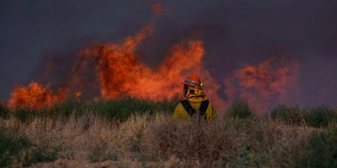 Flammen in Kalifornien