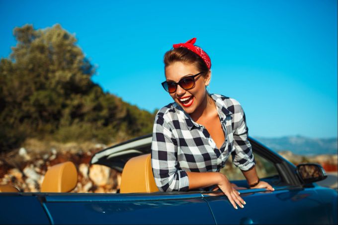 Wieder in sind Second-Hand und Retro-Look. Mode