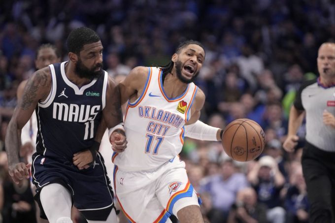 Die Dallas Mavericks legen in der Serie gegen Oklahoma City vor. Dallas Mavericks