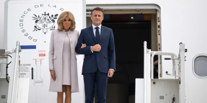 Frankreich Emmanuel Macron Brigitte