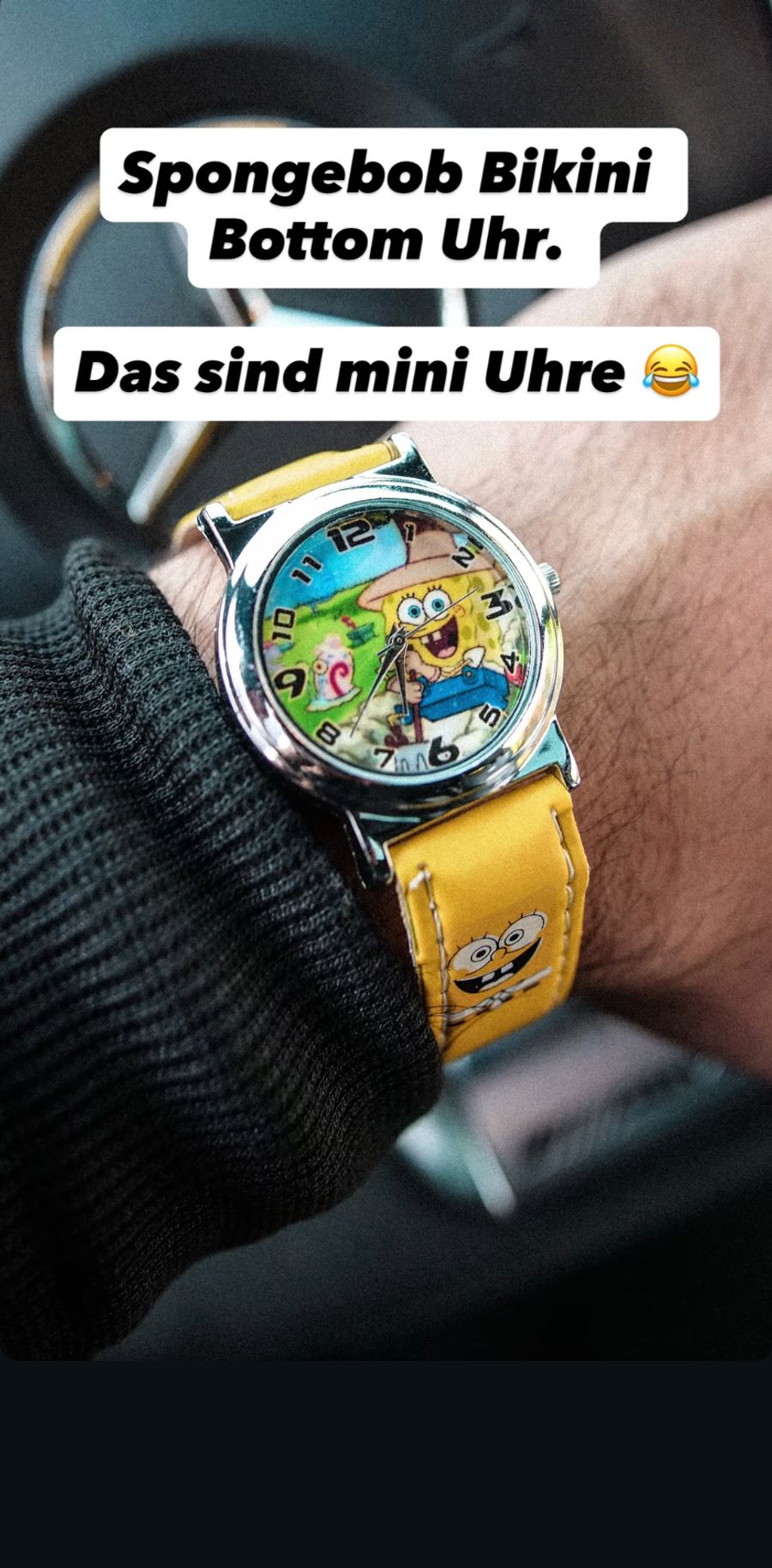 Auf Instagram zeigt Zeki stolz seine Uhren.