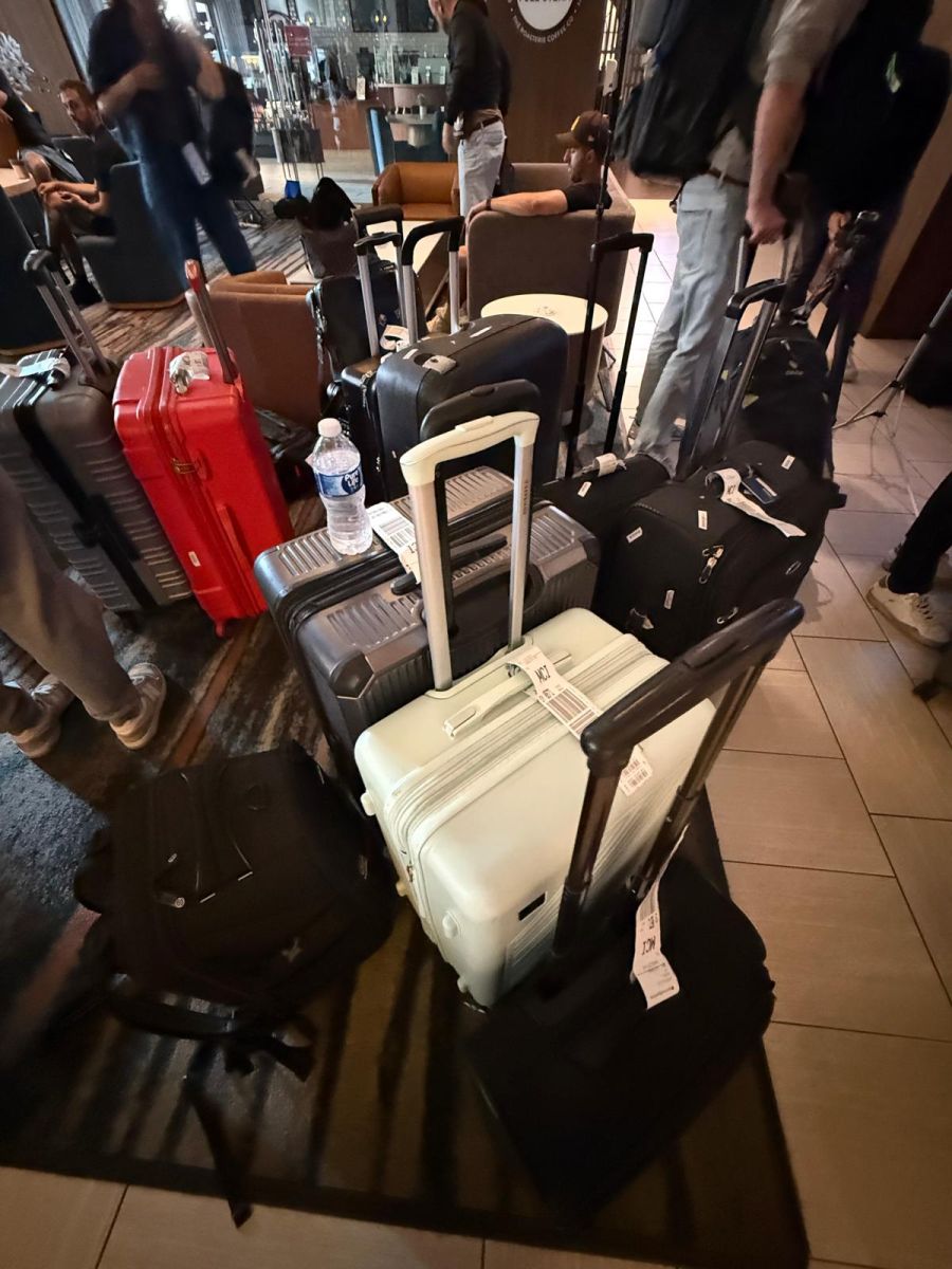 Das Gepäck ist da!
