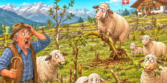 Schadenfall des Monats: Appetit einer kleinen Herde