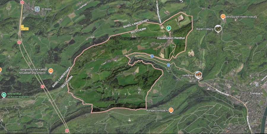 In der Gemeinde Hauenstein-Ifenthal SO, an der Grenze zum Kanton Basel-Landschaft, kam es am Donnerstagmorgen zu einem schweren Unfall.