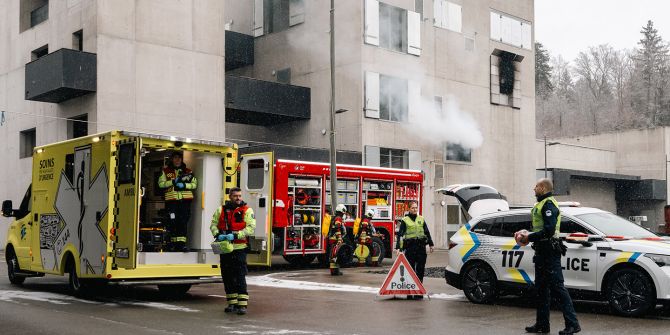 Explosion Kerzers