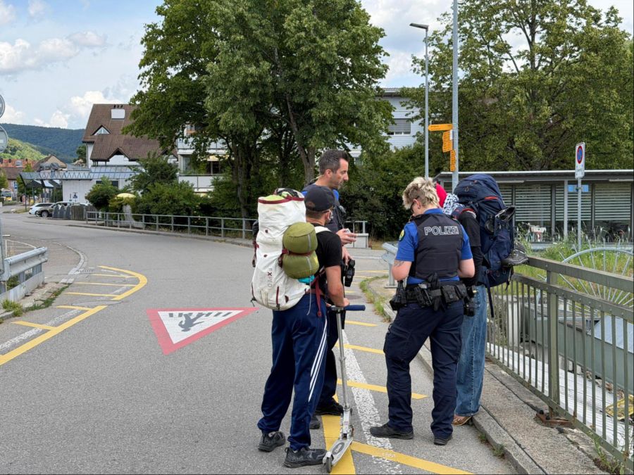 Polizei Aktivisten