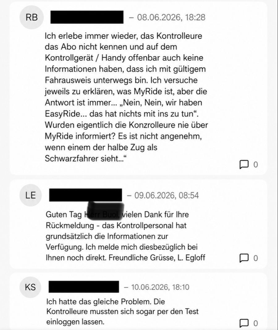 Die Kontrolleure unterwegs, waren teilweise nicht richtig geschult, wird kritisiert.