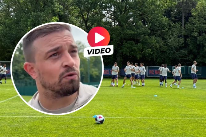 FC Basel Shaqiri Trainingsstart