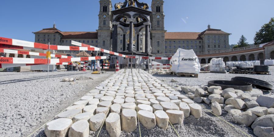 Klosterplatz in Einsiedeln