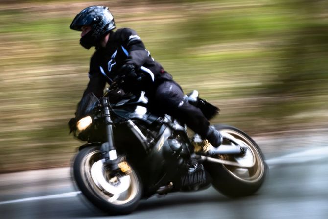 Motorradfahrer