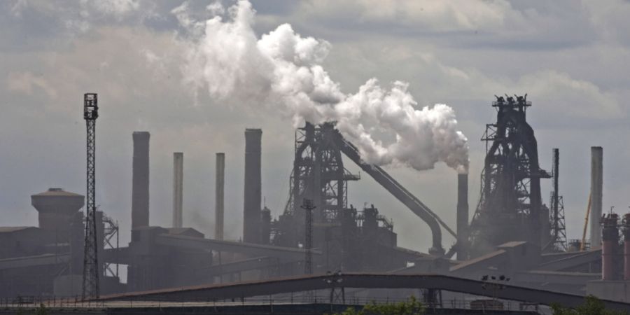 British Steel hat zuletzt hohe Verluste geschireben - im Beild das Werk in Scunthorpe. (Archivbild)