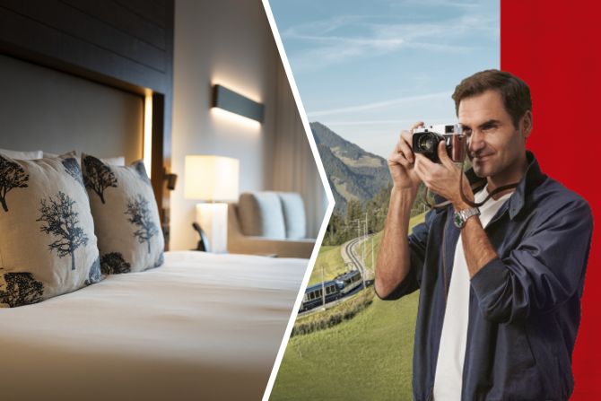 Roger Federer Schweiz Tourismus.