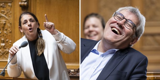 Reden im Parlament