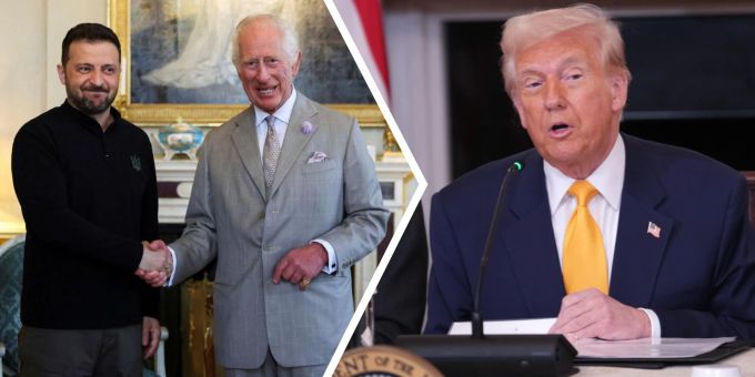 Insider - Charles trifft Selenski: Trump fühlt sich «weniger besonders»