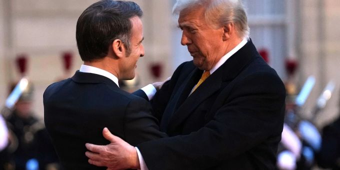 Frankreichs Staatschef will mit US-Präsident Trumpf über den Ukraine-Krieg beraten. (Archivbild) Frankreichs Staatschef will mit US-Präsident Trumpf über den Ukraine-Krieg beraten. (Archivbild)