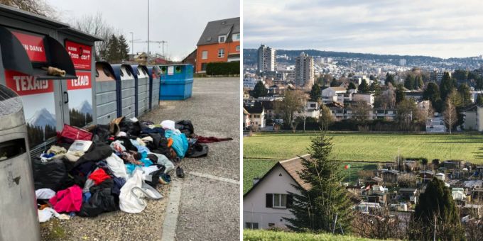 In Urdorf ZH gingen die Emotionen wegen des Fotos auf der linken Seite hoch. Urdorf ZH