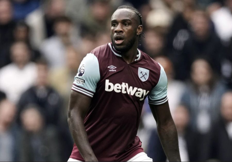 Michail Antonio im Dress von West Ham United.