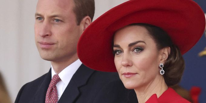Prinz William und Prinzessin Kate. Prinz William