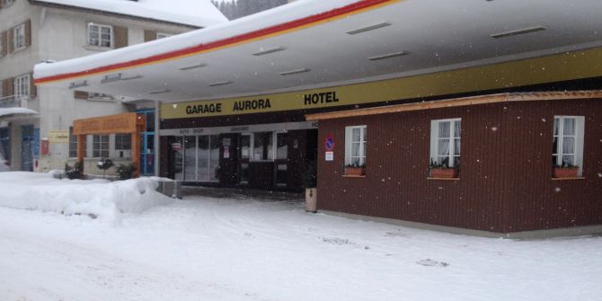 Tankstelle in Andermatt