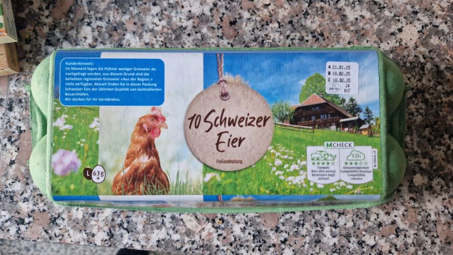 Deshalb kann es zu Engpässen kommen; wie derzeit bei der Migros.