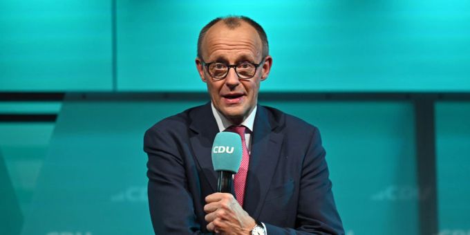 Parteichef Friedrich Merz (CDU). (Archivbild) merz