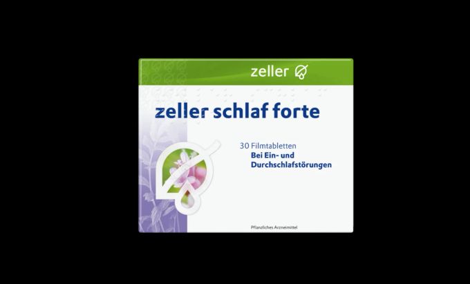 Schlafstörungen? zeller schlaf forte unterstützt Sie beim Ein- und Durchschlafen. Zeller AG