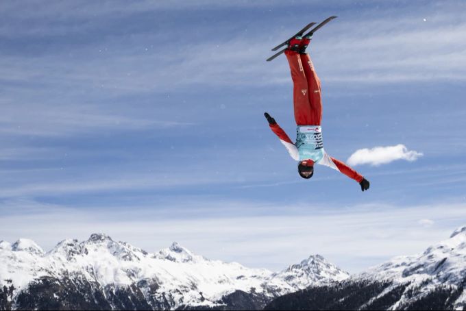 Noé Roth während der Freestyle-WM in Aktion. Freestyle-WM