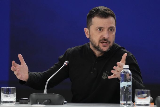 Wolodymyr Selenskyj wird am Freitag in den USA erwartet. Wolodymyr Selenskyj
