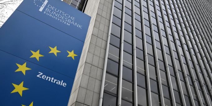 Die Bundesbank fährt hohe Verluste ein. (Symbolbild) Bundesbank Zentrale