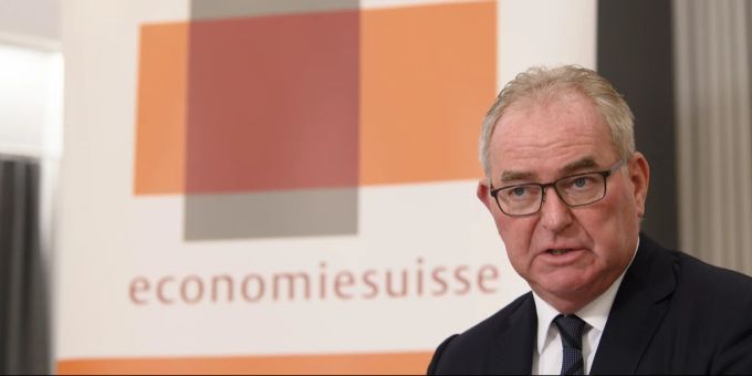Economiesuisse-Chef Christoph Mäder fordert enge Beziehungen zur EU. Christoph Mäder