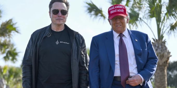 Elon Musk und Donald Trump: Zwei auffällige Persönlichkeiten mit bald hohem Rang. Donald Trump