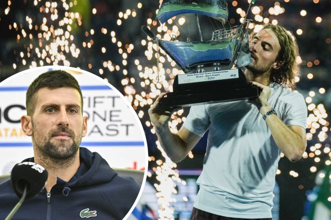 Novak Djokovic Stefanos Tsitsipas