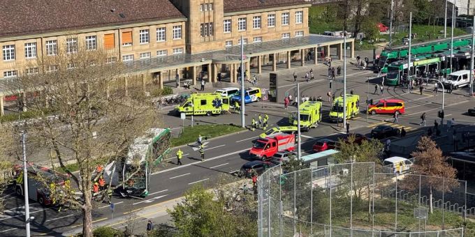 Basel Unfall