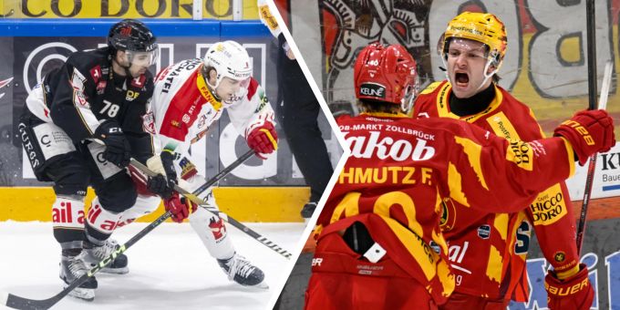 Unterschiedliche Gefühlswelten: Langnau steht in den Play-Ins, für Biel ist die Saison vorbei. SCL Tigers EHC Biel